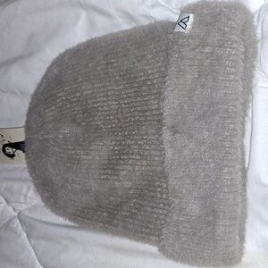 Alpine unisex  tan fuzzy beanie